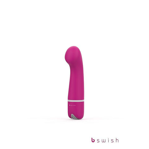 B Swish Bdesired Deluxe Curve G Spot Vibrator Rose Waterproof Silicone - G-Spot Vibrators