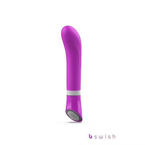B Swish Bgood Curve Deluxe Multi Function G Spot Vibrator Violet Curved Design - G-Spot Vibrators