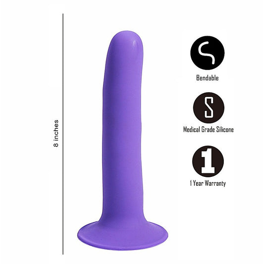 MARIN Flexible Silicone Dong by Maia Toys - Realistic Dildos