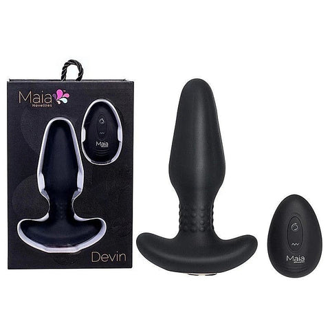 Maia DEVIN USB Rechargeable Vibrating Butt Plug by Maia Toys - Butt Plugs