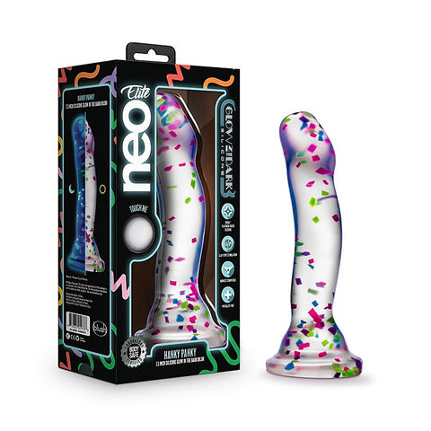 Neo Elite Glow Hanky Panky by Blush Novelties - Realistic Dildos