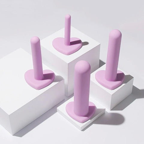 Wellness Vaginal Dilators Set of 4 Sizes by Blush Novelties - Pussy And Clit Toys
