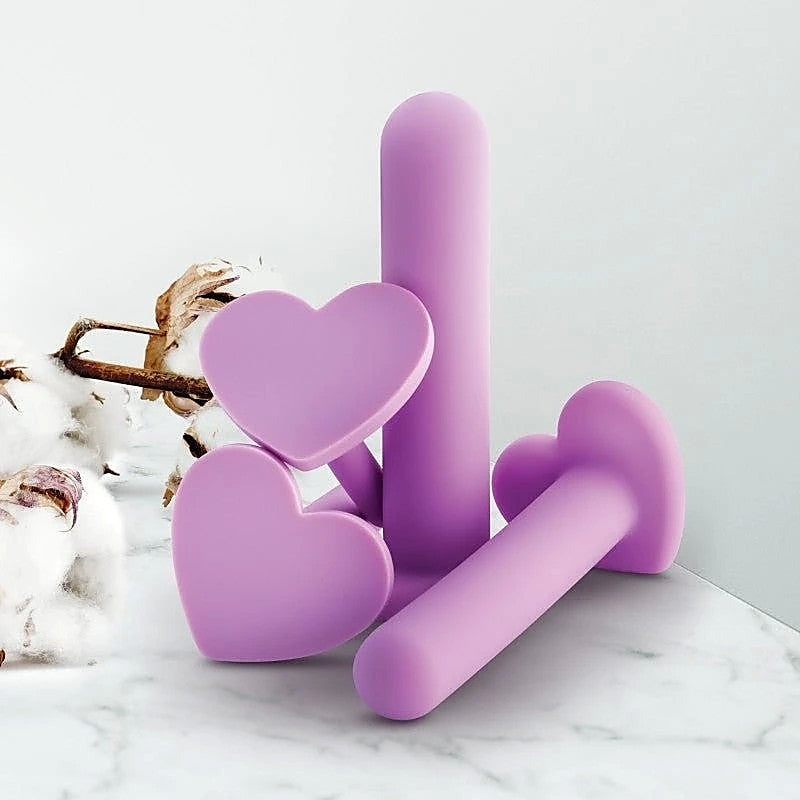 Wellness Vaginal Dilators Set of 4 Sizes by Blush Novelties - Pussy And Clit Toys