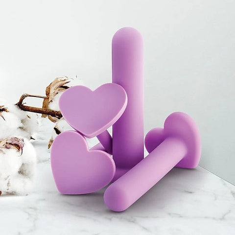 Wellness Vaginal Dilators Set of 4 Sizes by Blush Novelties - Pussy And Clit Toys