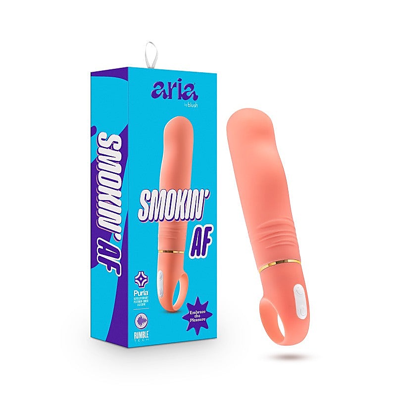 Aria Smokin AF G Spot Vibrator by Blush Novelties - G-Spot Vibrators