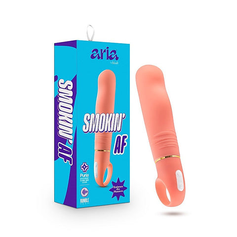 Aria Smokin AF G Spot Vibrator by Blush Novelties - G-Spot Vibrators