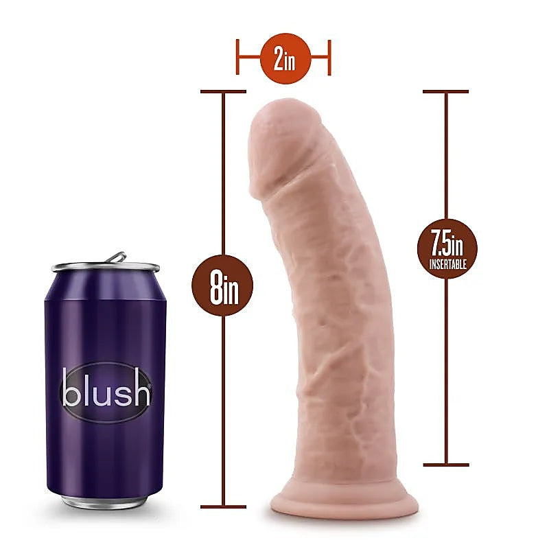 Dr Skin Plus Thick Posable Dildo by Blush Novelties - Realistic Dildos