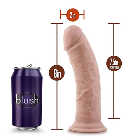Dr Skin Plus Thick Posable Dildo by Blush Novelties - Realistic Dildos