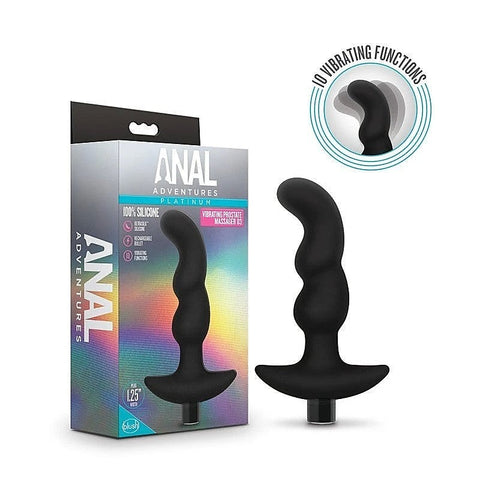 Anal Adventures Platinum Vibrating Prostate Massager - Prostate Toys