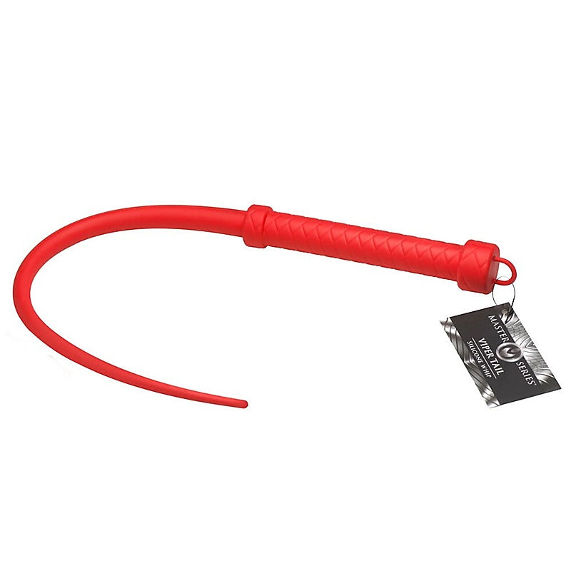 Premium Viper Tail Silicone Whip by XR Brands - Whips And Crops