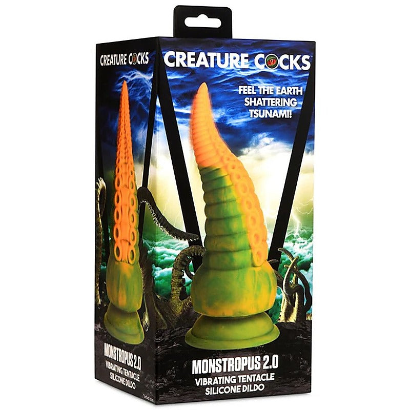 Monstropus 2.0 Vibrating Tentacle Silicone Dildo - Vibrating Dildos