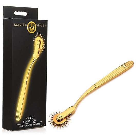 Master Series Gold Sensation Wartenberg Wheel by XR Brands - Dental and Clinical