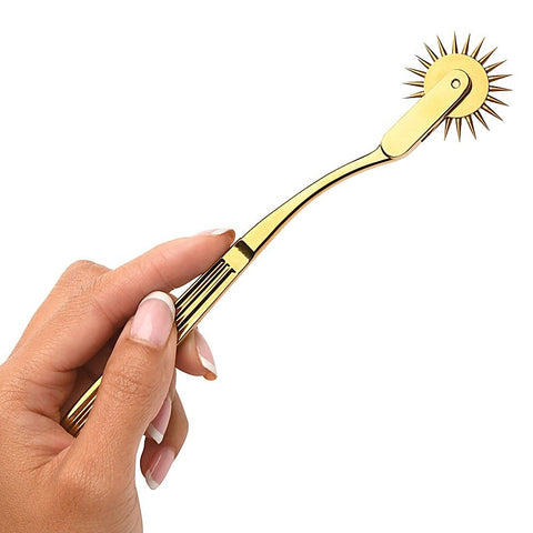 Master Series Gold Sensation Wartenberg Wheel by XR Brands - Dental and Clinical