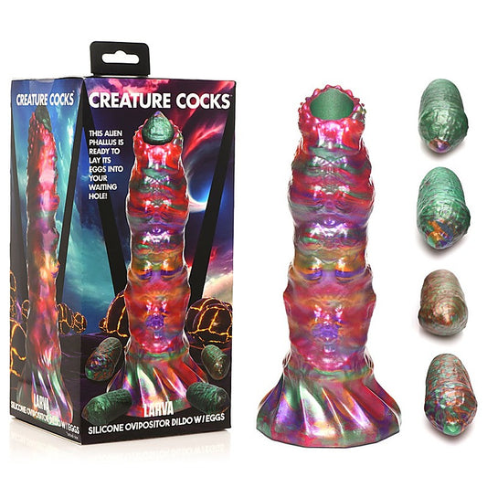 Creature Cocks Larva Silicone Dildo by XR Brands - Realistic Dildos