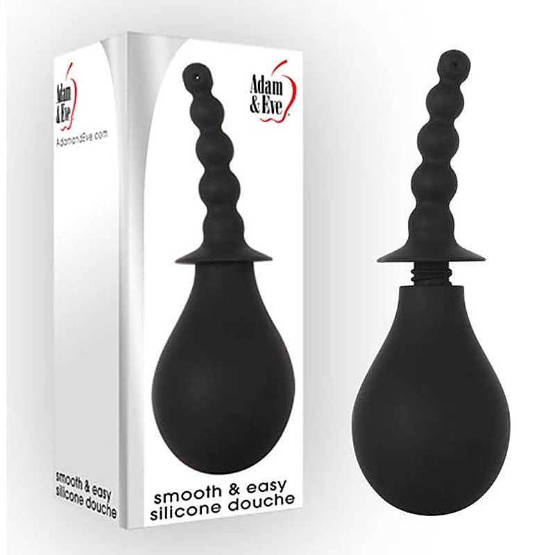 Smooth and Easy Silicone Douche by Adam & Eve - Enemas and Douches