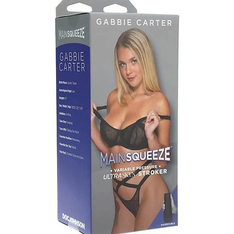 Main Squeeze Gabbie Carter Stroker by Doc Johnson - Masturbators and Strokers