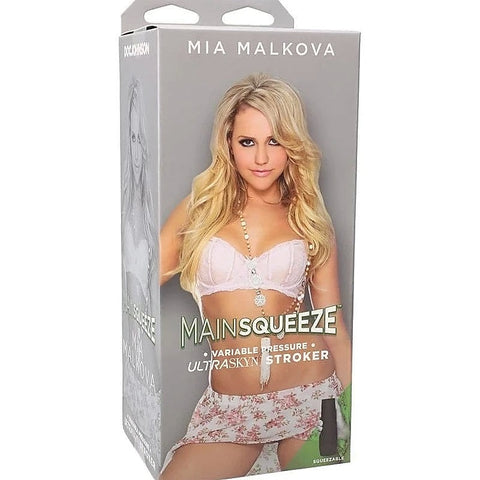 Main Squeeze Mia Malkova Pussy Stroker by Doc Johnson - Masturbators and Strokers