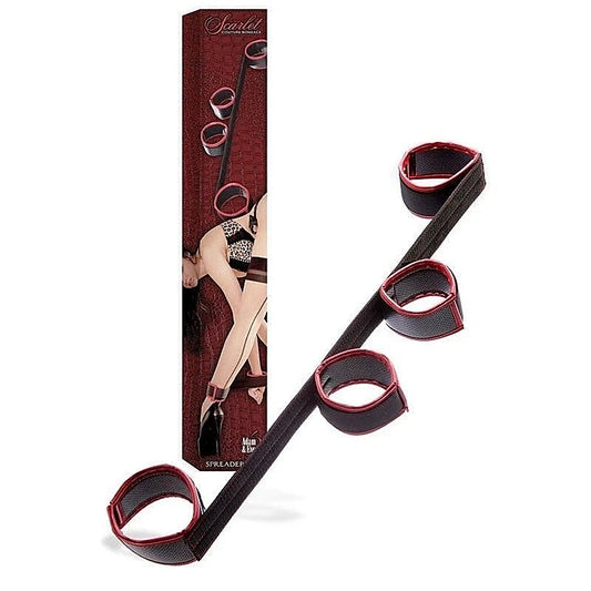 Scarlet Couture Bondage Spreader Bar by Adam & Eve - Cuffs And Restraints