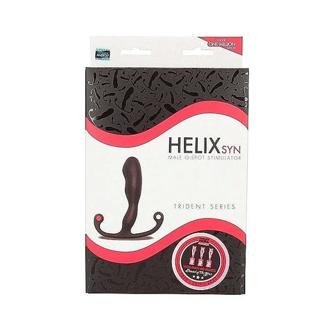 Aneros Helix Syn Trident Male Prostate Wand Massager Black Hands Free Orgasm - Prostate Toys