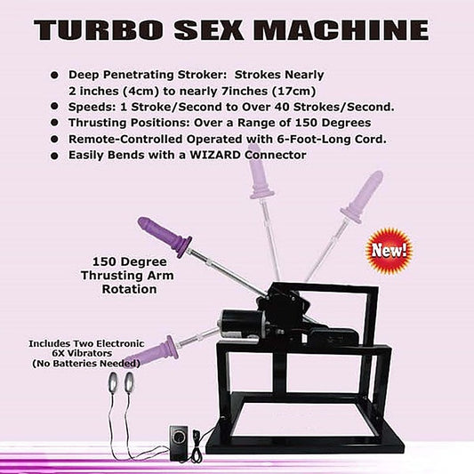 Turbo Mains Powered Sex Machine by Myworld - Sex Machines