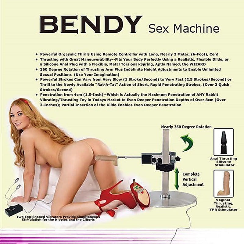 Bendy Mains Powered Sex Machine by Myworld - Sex Machines