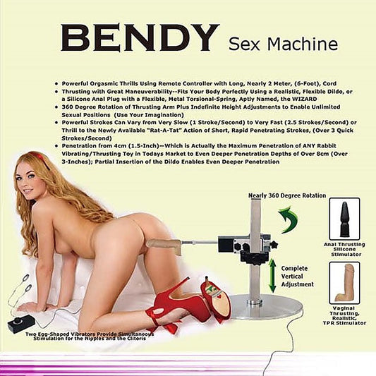 Bendy Mains Powered Sex Machine by Myworld - Sex Machines