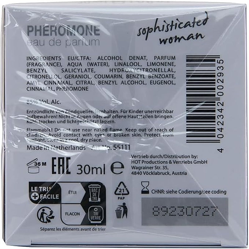 Hot Pheromone London Sophisticated Woman by Hot Ero - Sex Pheromones and Perfumes