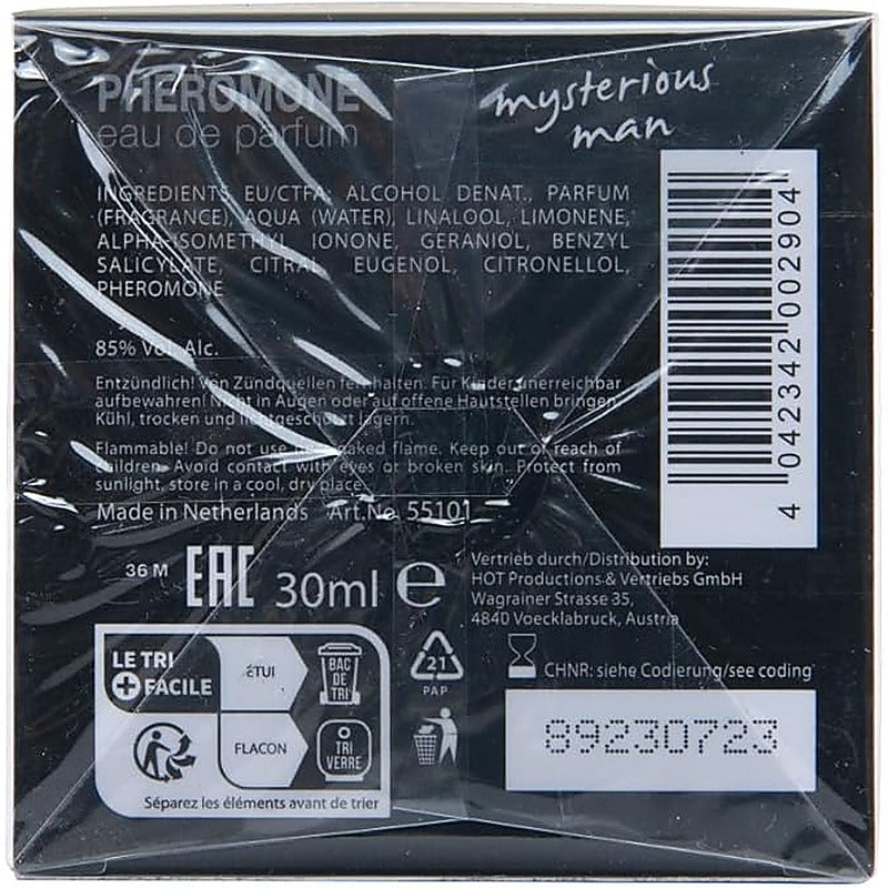 Hot Pheromone London Mysterious Man by Hot Ero - Sex Pheromones and Perfumes