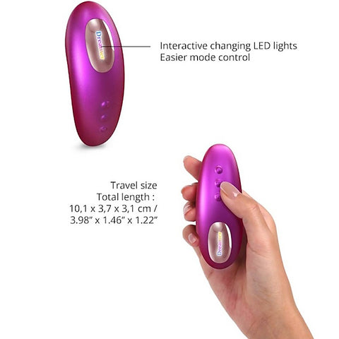 Love To Love Dreamer Multi Function Clitoral Stimulator Dual Vibration - Clit Ticklers and Pulsators