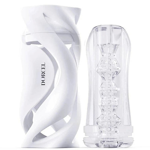 Marc Dorcel Toys DORCEL Deep Blow Manual Mens Masturbator Multi Textured - Masturbators and Strokers