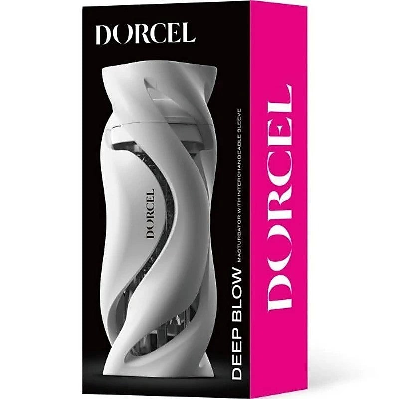 Marc Dorcel Toys DORCEL Deep Blow Manual Mens Masturbator Multi Textured - Masturbators and Strokers