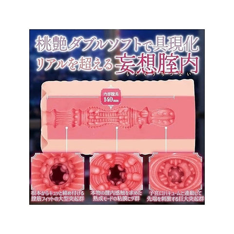 MACCOS Delusion Vaginality Realistic Pleasure Masturbator - Masturbators and Strokers