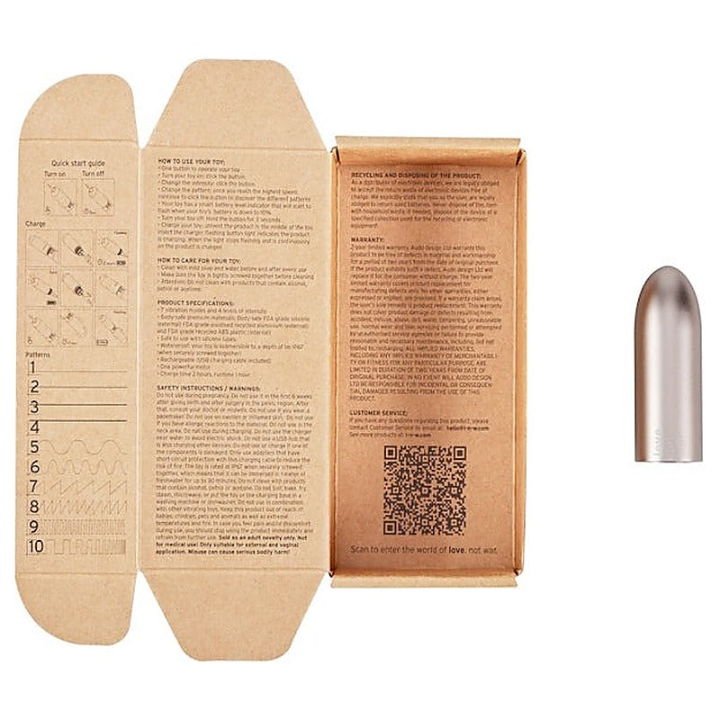 LOVE NOT WAR Maya Bullet Vibrator Head only - Bullet Vibrators