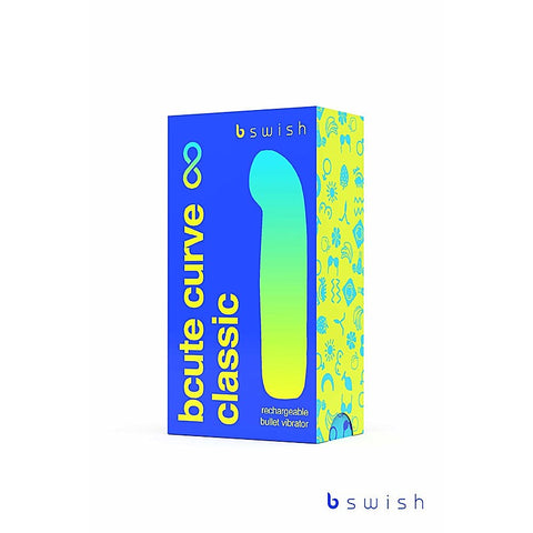 B Swish Bcute Curve Infinite Classic USB Rechargeable G Spot Vibrator - G-Spot Vibrators