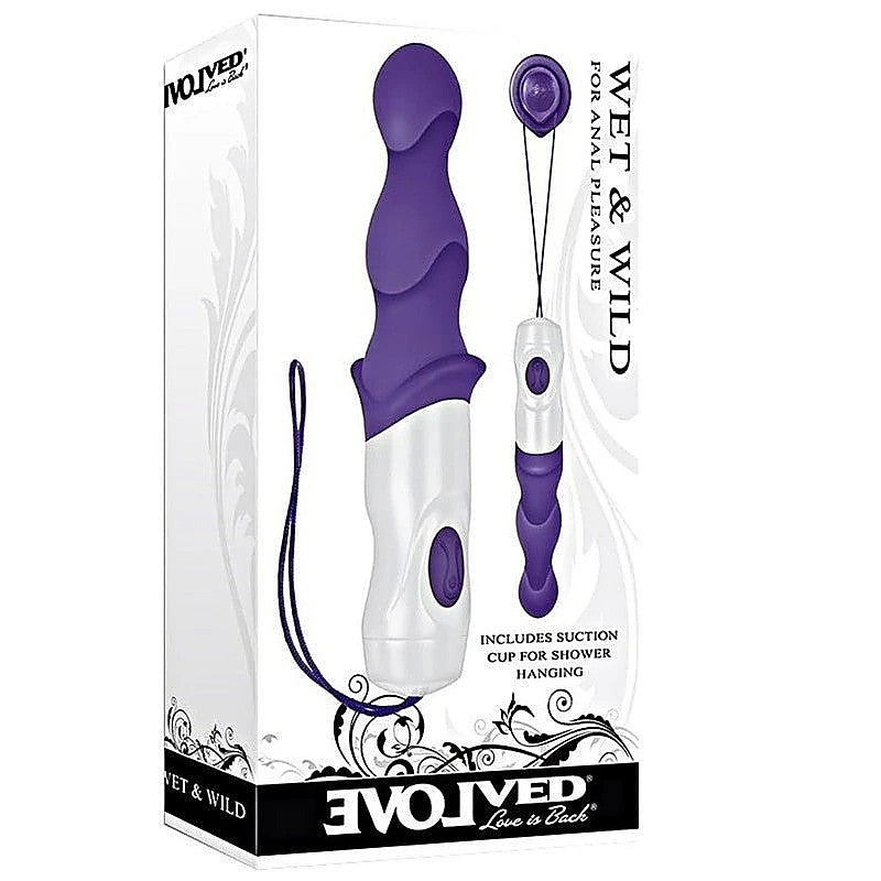 Wet and Wild Anal Vibrator by Evolved - Anal Vibrators