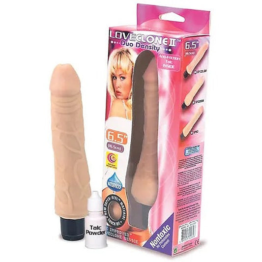 Excellent Power Duo Density Dildo Vibrator - Vibrating Dildos
