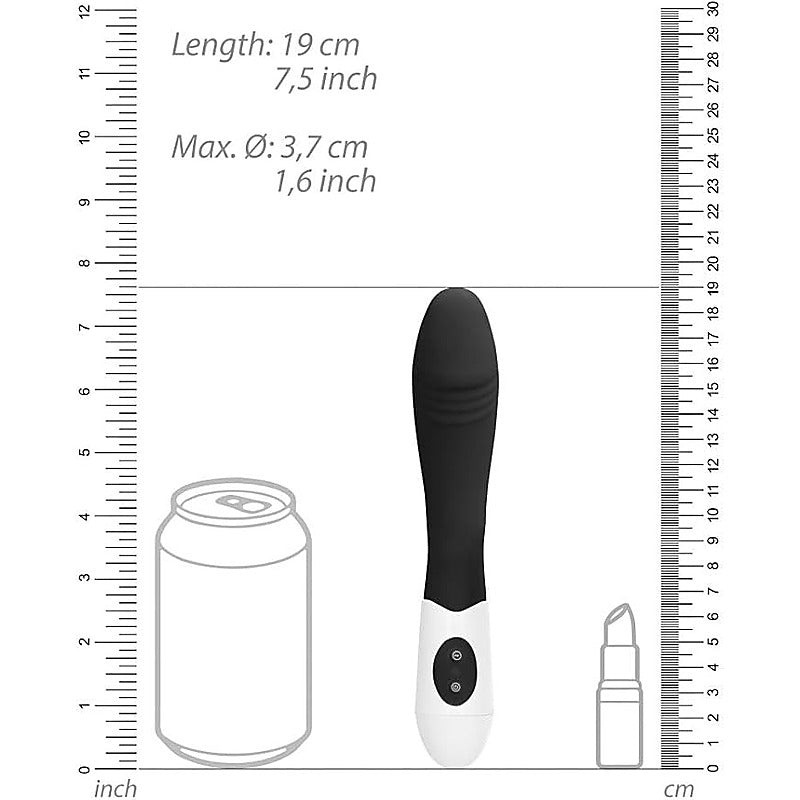 Premium GC Ribbed G-Spot Vibrator by Shots Toys - G-Spot Vibrators