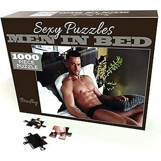 Sexy Puzzles Men In Bed Bradley Jigsaw Puzzle Sex Game - Sex Games, Coupons and Tricks