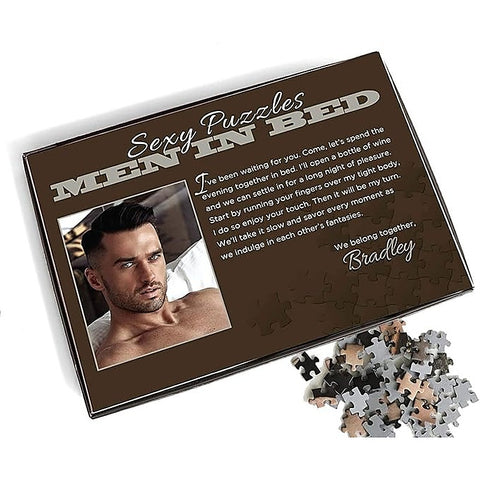 Sexy Jigsaw Puzzle Men In Bed Bradley by Little Genie - Sex Games, Coupons and Tricks