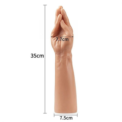 King Sized Realistic Magic Hand Fisting Dildo by Lovetoy - Realistic Dildos