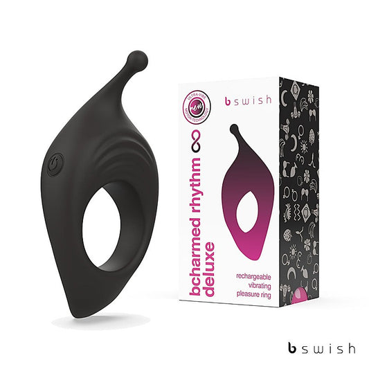 BCharmed Rhythm Infinite Deluxe Vibrating Cock Ring - Vibrating Cock Rings