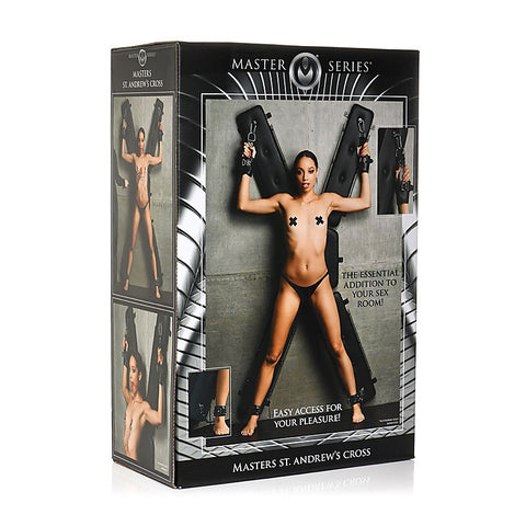 Premium Master St Andrews Cross by XR Brands - Sex Furniture