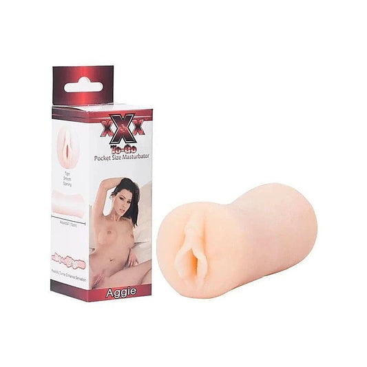 XXX To Go Aggie Pocket Sized Vagina Stroker - Masturbators and Strokers