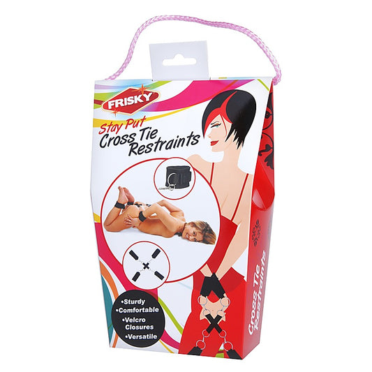 Stay Put Cross Tie Restraints by XR Brands - Cuffs And Restraints