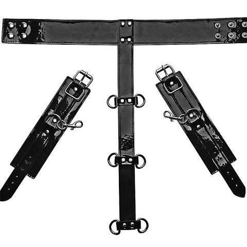 Bound Around Neck to Wrist Restraints by XR Brands - Cuffs And Restraints