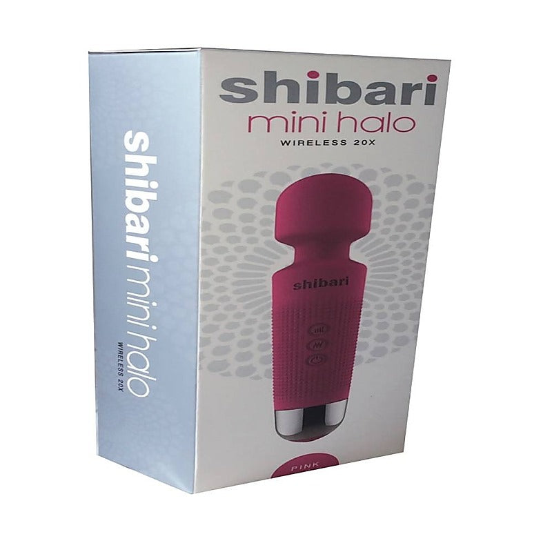 Mini Halo Wireless 20X Vibrating Body Wand Massager - Body Wands