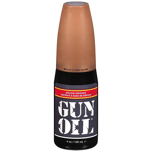 Flip Top Bottle Silicone Based Lubricant by Gun Oil - Silicone Based Lubes