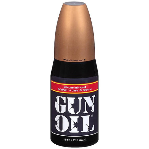 Gun Oil Flip Top Bottle Silicone Based Lubricant Premium Formula - Silicone Based Lubes
