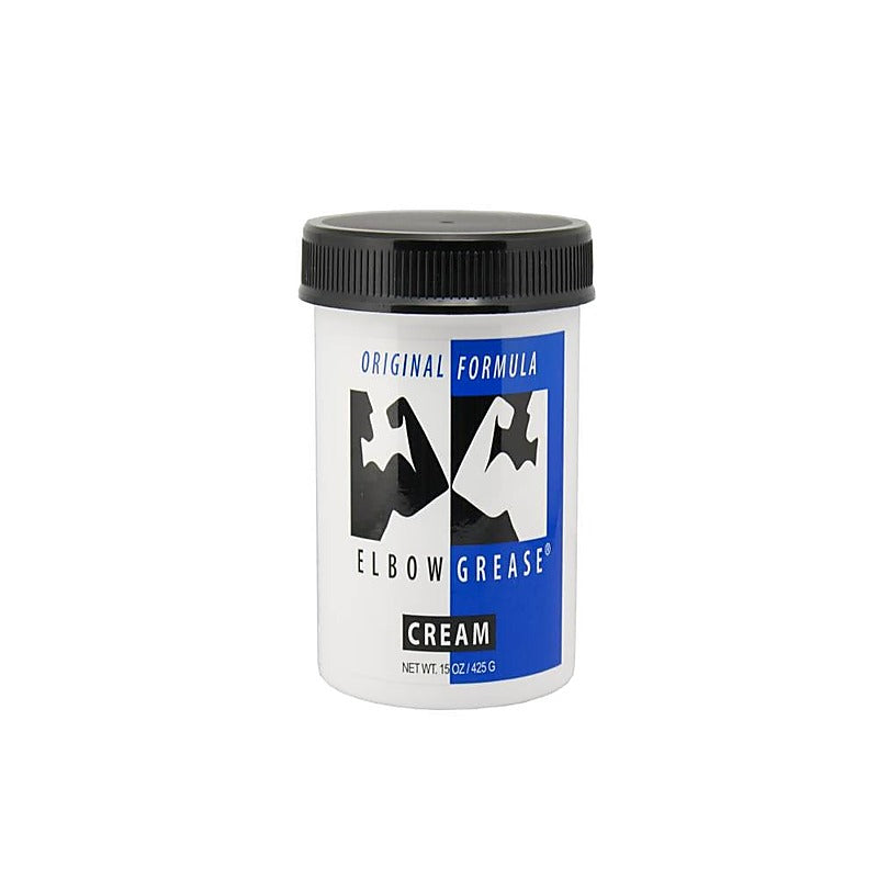 Elbow Grease Original Mineral Oil Based Cream Long Lasting Sexual Lubricant - Massage Oils and Lubricants