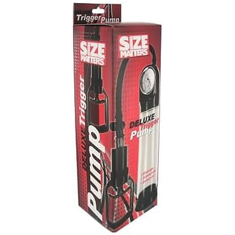 Size Matters Deluxe Trigger Men's Penis Pump by XR Brands - Penis Pumps And Stretchers